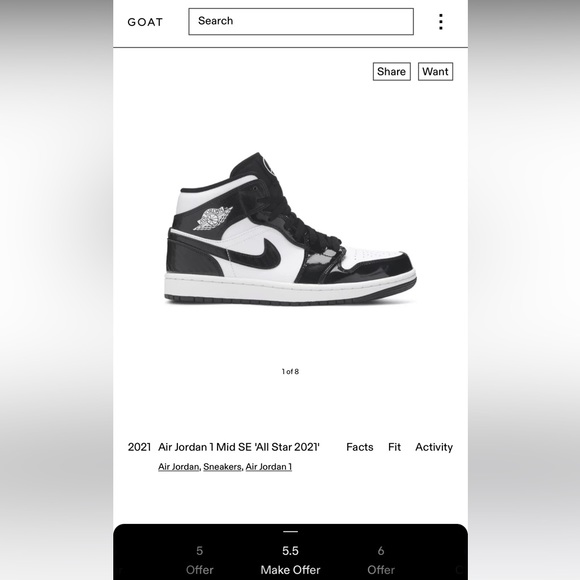 Air Jordan Sneakers - Picture 2 of 11